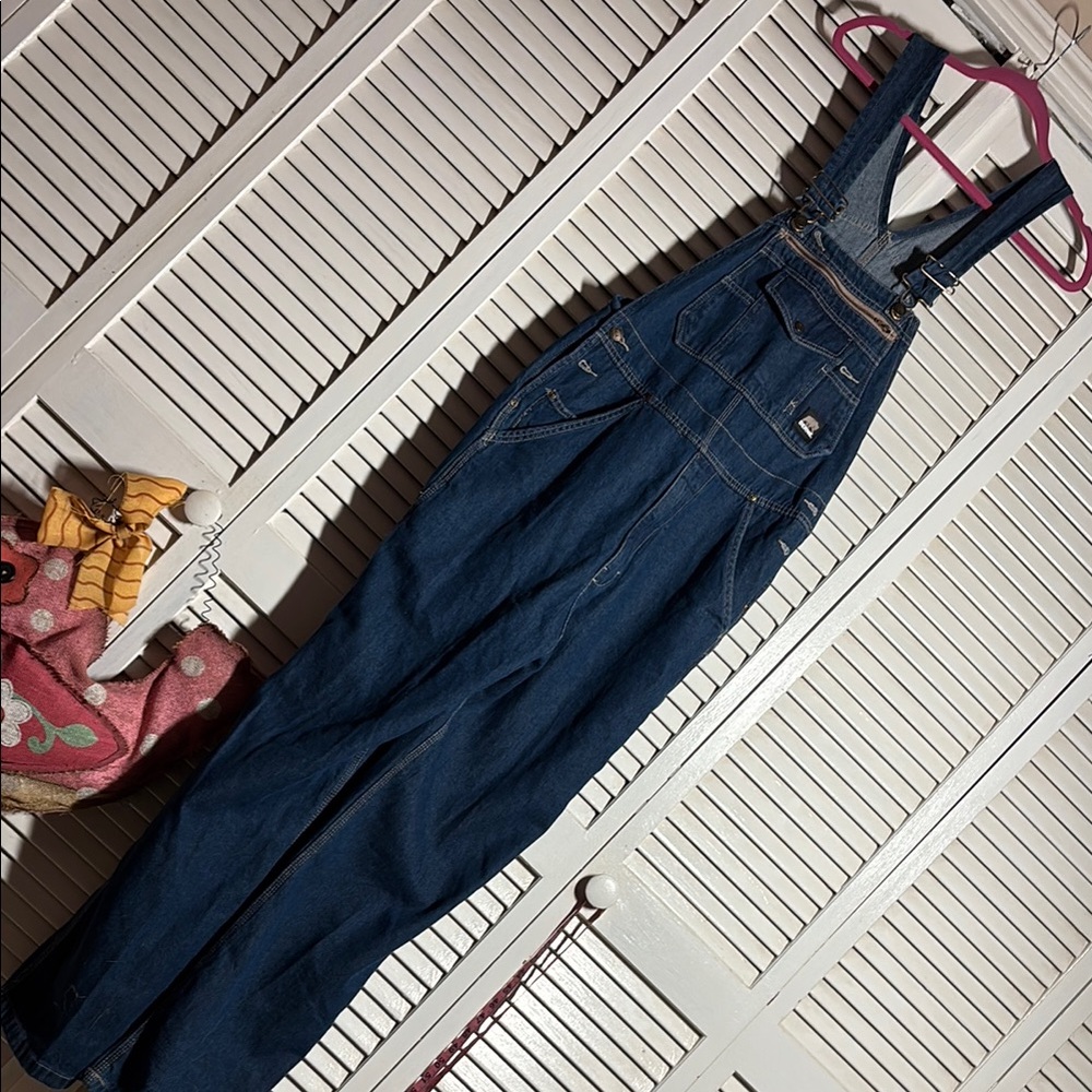 Blue Denim Overalls